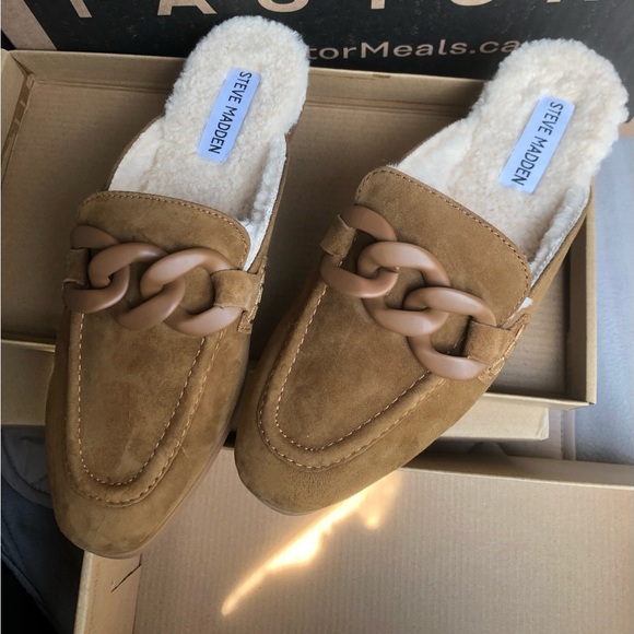 Steve Madden Cally Mule Loafer Flat - Picture 3 of 4